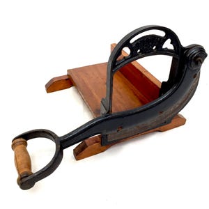 Antique Kitchenalia - Raavad Tabletop Bread Loaf Slicer Cutter / Danish c1940