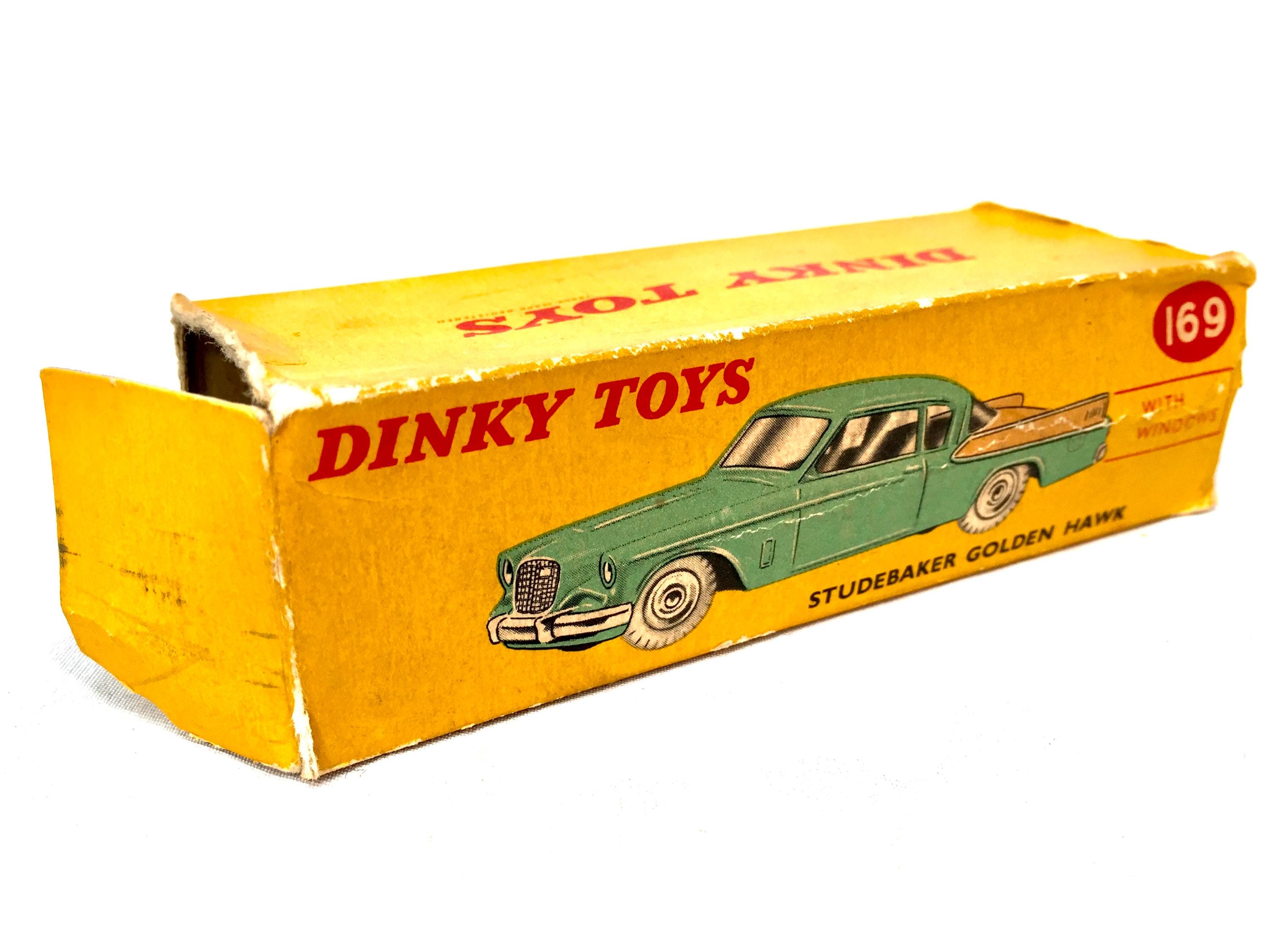 Vintage Dinky Toys 169 Studebaker Golden Hawk in Green & Cream - Etsy