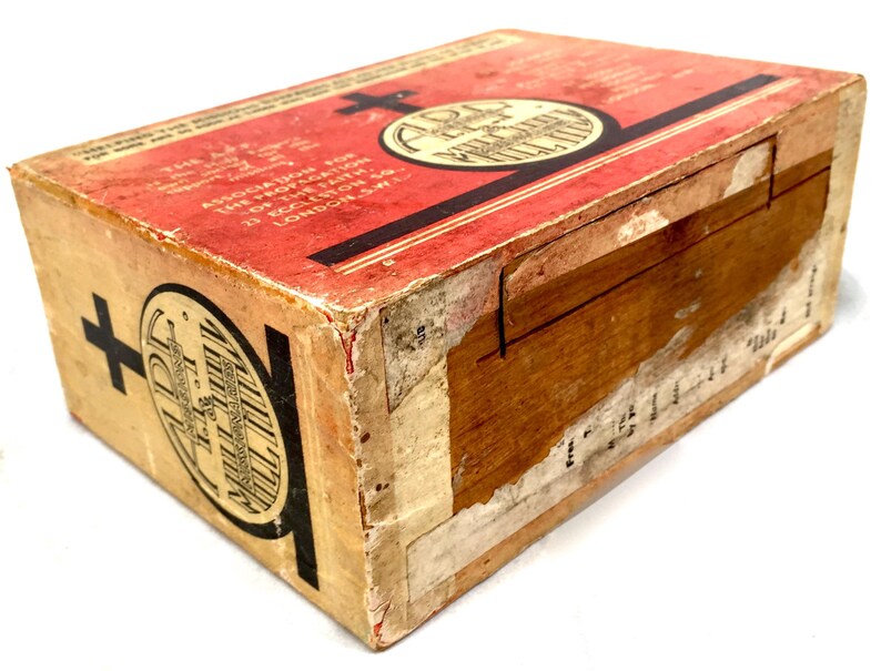 Antique Wooden APF Church Missionary Society Box / Collection ...