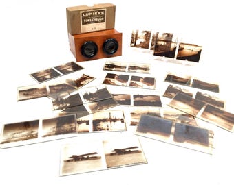 Stéréoscope Verascope Jules Richard 1900 - Collection WW1 - Déco Vitrine