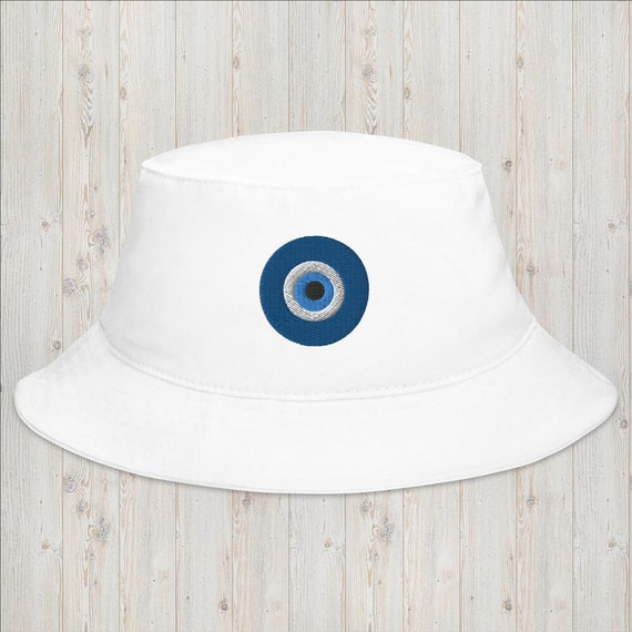 Evil Eye Bucket Hat Protect Your Energy 
