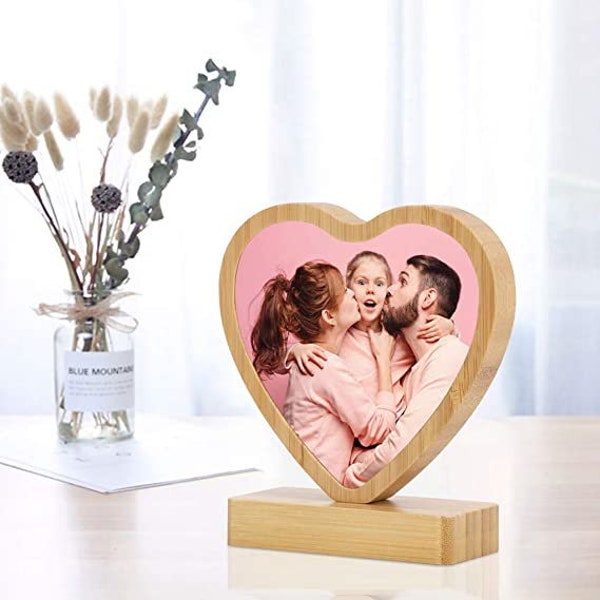 Personalized 'Creature Couple' 8X10 Matted Print and 11X14 Bamboo Frame Set - Limited Time Offer