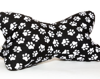 Reading bone personalized with name dog cat paws