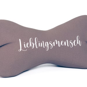 Leseknochen mit Namen personalisiert Lieblingsmensch Weihnachtsgeschenk Bär Waschbär Fuchs Bild 10