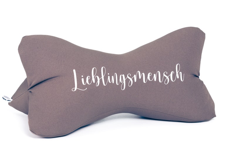 Leseknochen mit Namen personalisiert Lieblingsmensch Weihnachtsgeschenk Bär Waschbär Fuchs Bild 10