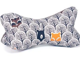 Reading bone personalized with name favorite person Christmas gift bear raccoon fox