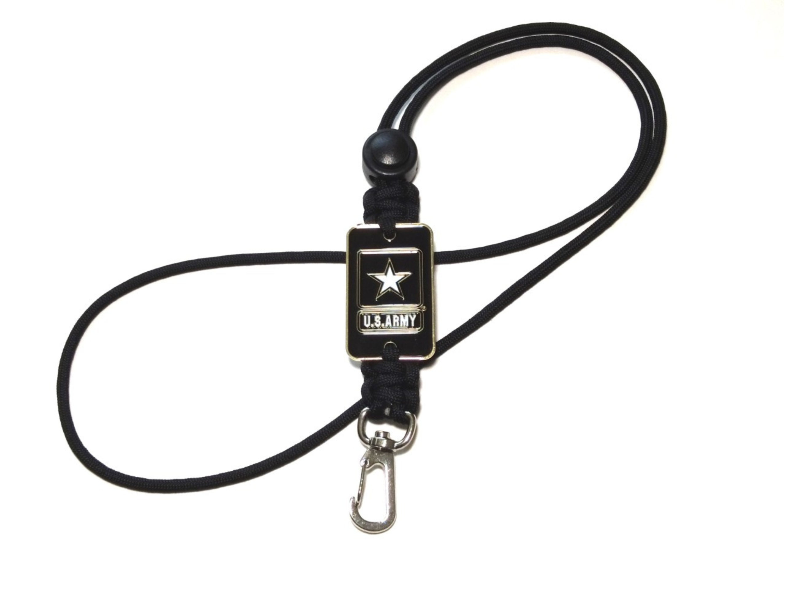 Army Lanyard, US Army Lanyard, Army Paracord Lanyard, Military Lanyard