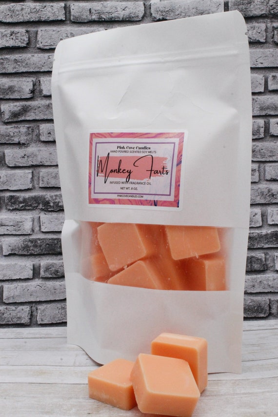 Monkey Farts Wax Melts | Monkey Farts Scented Wax | Fruity Wax Melts | Highly Scented Wax Melts | Soy wax | Fake Food Melts | Home Fragrance