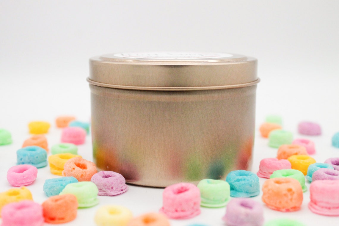Fruit Cereal Wax Melt 4 Oz. Fruit Loops Soy Wax Melts Wax Etsy
