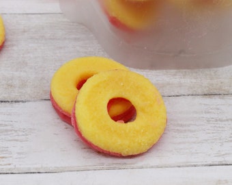 Peach Ring Wax Melts | Peach Soy Wax Melts | Soy Wax Melts for Warmer | Wax Melt Food | Wax Melt for Warmers | Food Wax Melts | Fake Food