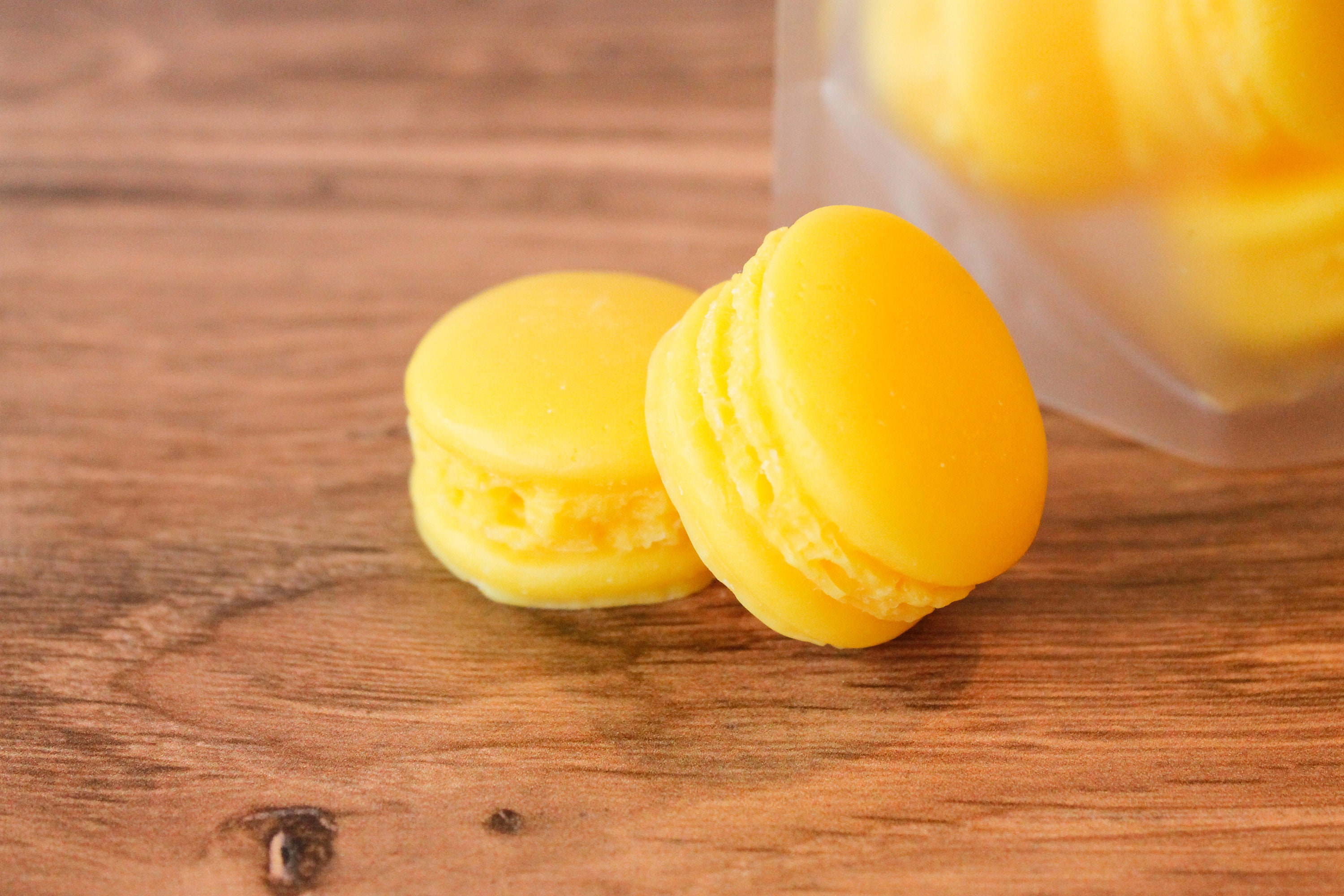 Lemon Blossom Macaron Wax Melts, Wax Fake Food Wax Melts