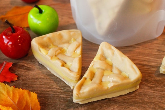 Deliciously Scented Apple Pie Wax Melts: Granny Smith Apple, Butter Cream, Cinnamon - Perfect for Fall | Apple Pie Wax Melts