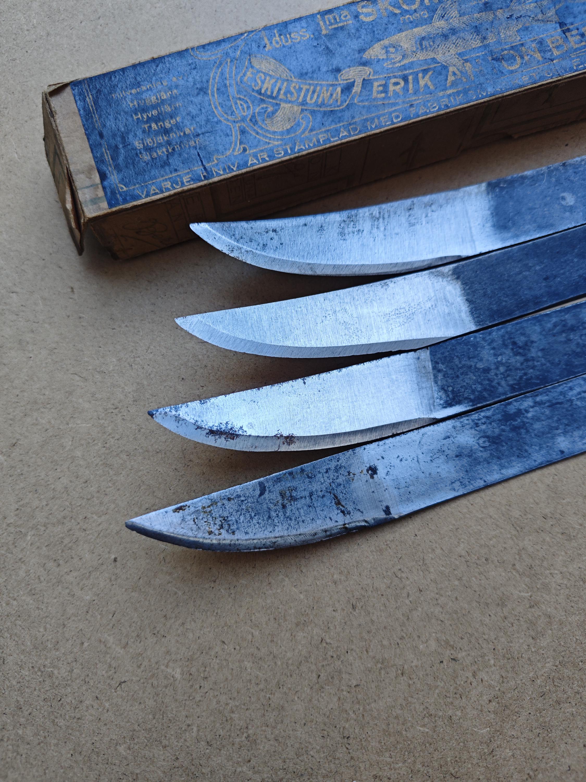 Sweden E.a Berg ナイフ　6本　靴職人 x Shoemaker skiving knife by E.A.Berg – Shoemakercraft