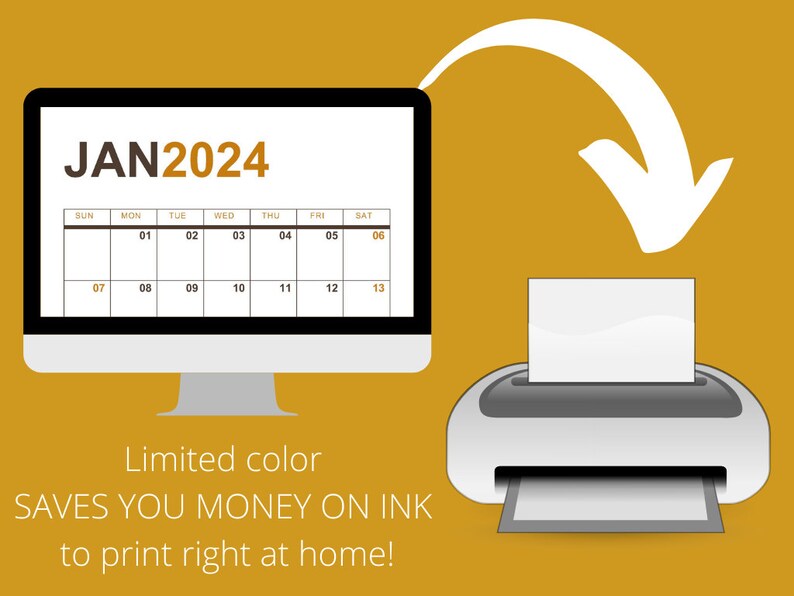 Au Calendar 2023 Printable Five 5 Year Calendar 20232027 Calendar 60 Month Etsy Australia