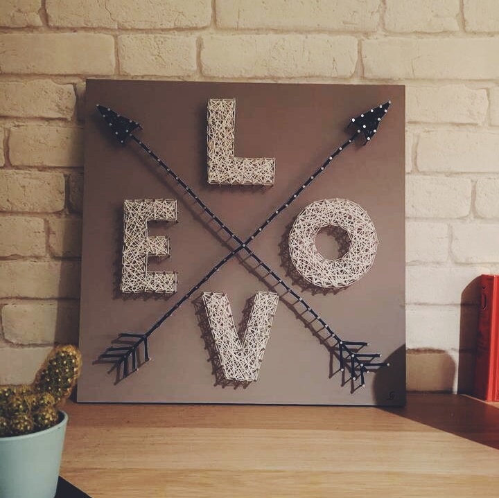 Tableau Love String Afrt