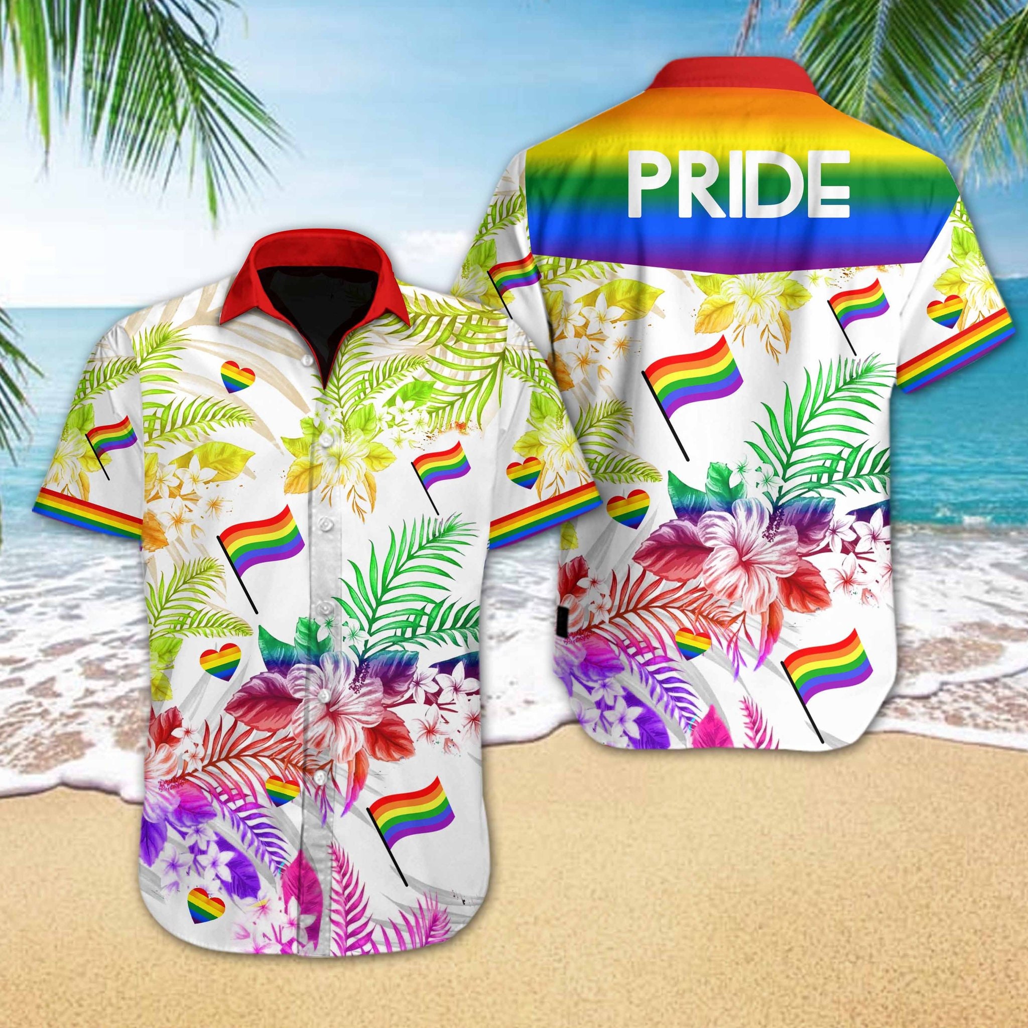 Pride hawaiian shirt Clearance