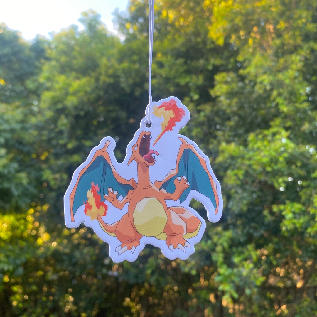 Charizard Anime Air Freshener Lemon Scent FREE Postage Etsy Australia