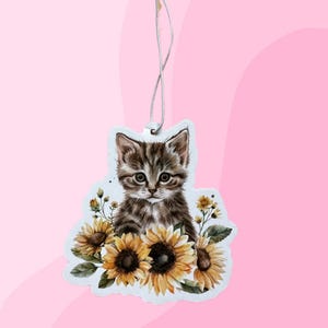 Tabby Cat Air Freshener