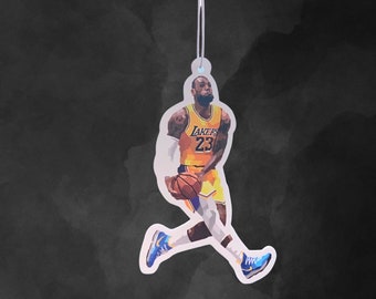 LEBRON JAMES  Air Freshener - Free Postage