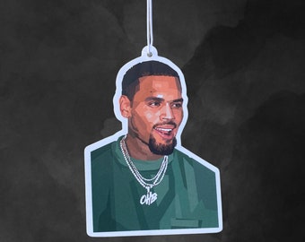 Chris Brown Air Freshener - Vanilla Scent - FREE Postage