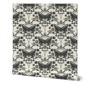 Butterfly Garden Wallpaper: Peel and Stick Accent Wall Decor