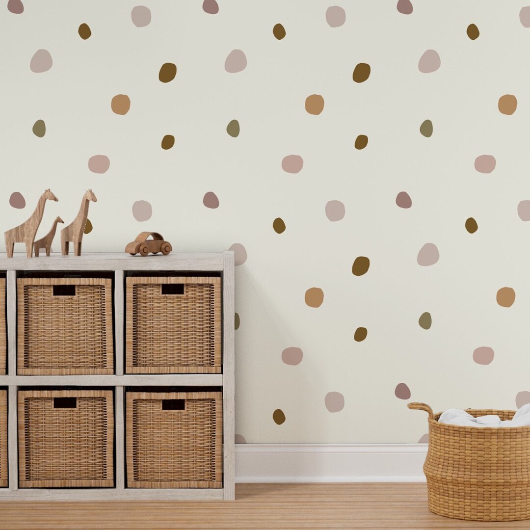 Boho Baby Boy Nursery Wallpaper, Wall Paper for Kids Room, Peel and ...