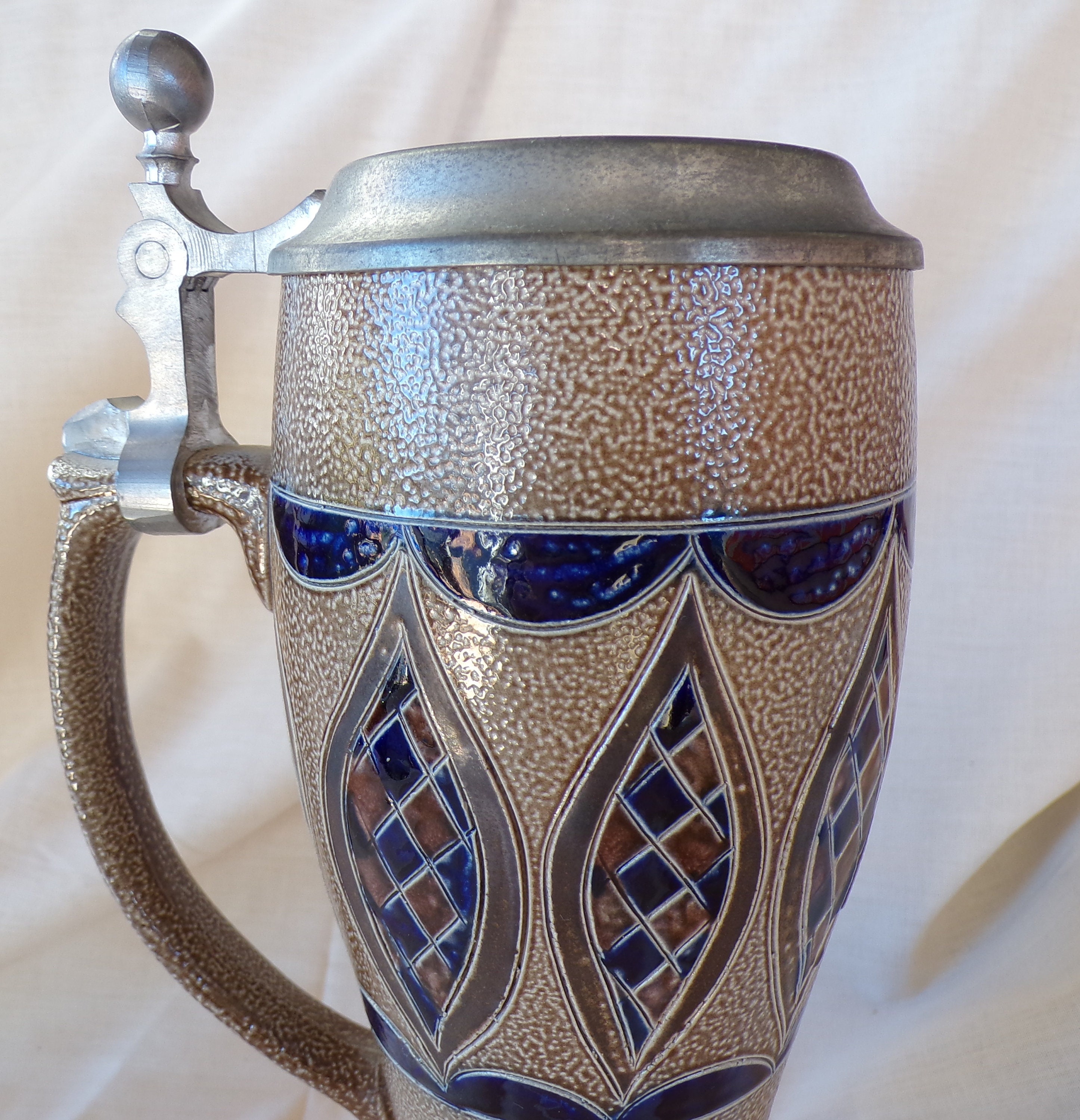 Merkelbach Stein With Art Nouveau Design, Excellent Condition Etsy