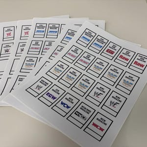 Cartel de cartel de programa de lucha libre de la WWF personalizado (para programas o PPV históricos o programas de televisión como WWE Raw, AEW u otras promociones) imagen 8