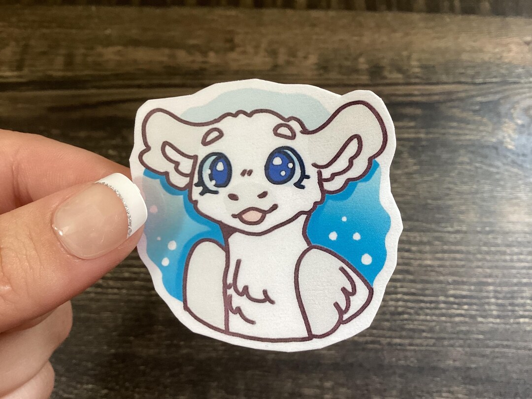 Opal Ras Sticker Opal Hand-cut Sticker! - Etsy