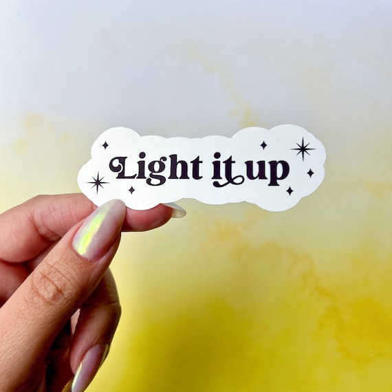 Light it Up Sticker, Crescent City Sticker, Bryce and Danika Sticker, HOEAB, Booktok Sticker