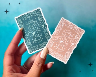 Suriel Tea Co Sticker, ACOTAR Sticker, BookTok Sticker