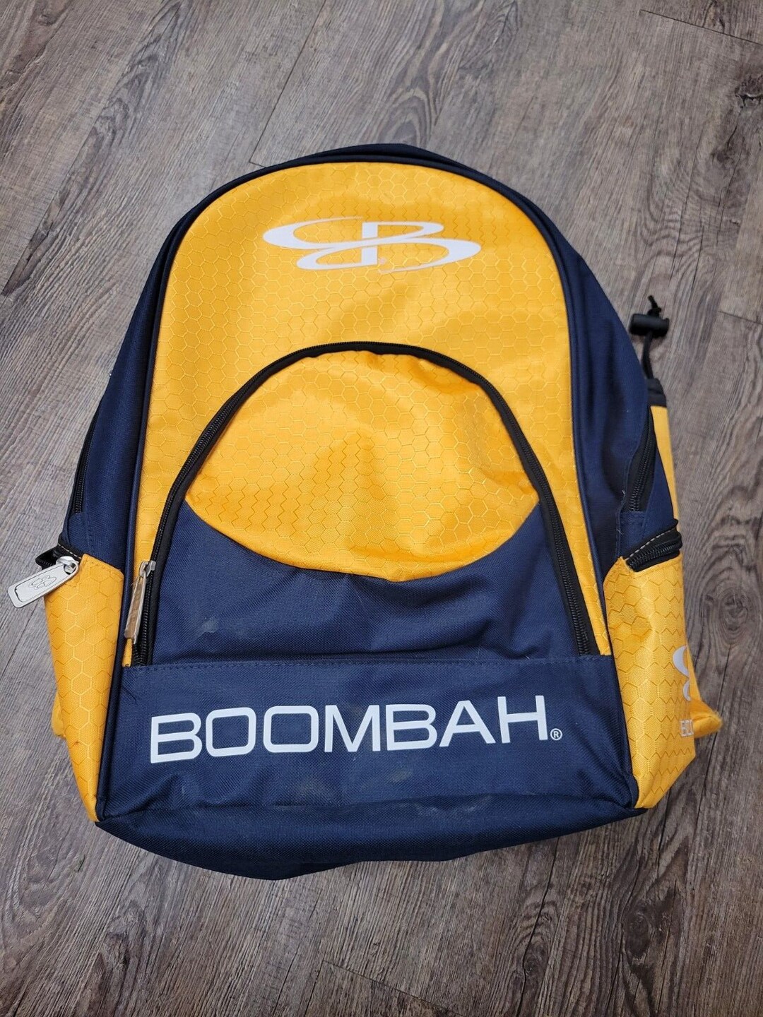 Boombah Tyro Baseball Bat Bag Navy Blue Orange Zip Backback Etsy