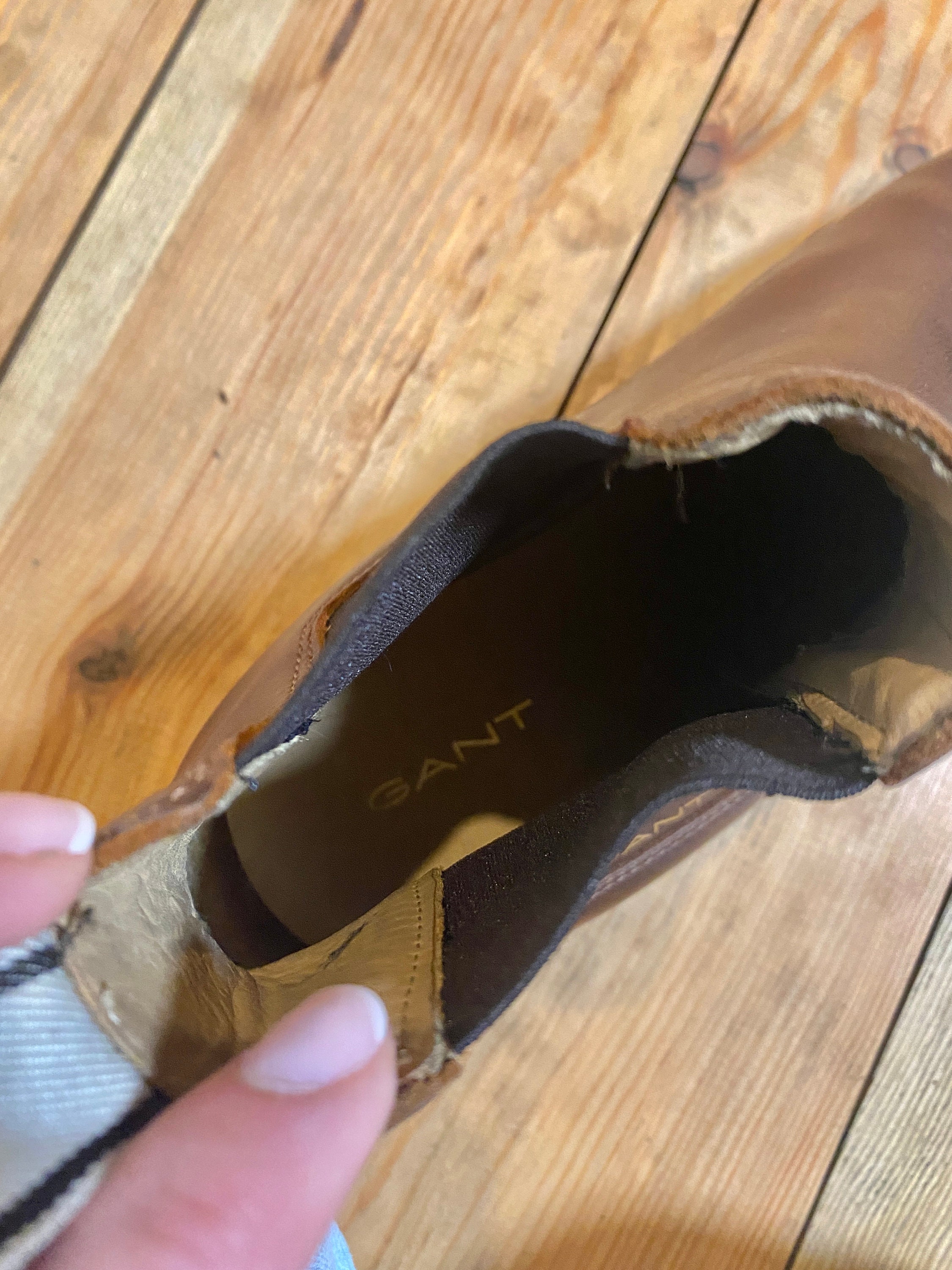 Gant chelsea boots brown 2025