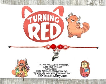 Red Panda Bracelet - Etsy