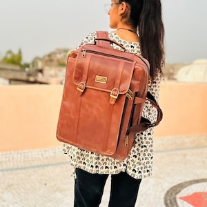 Maletín de piel auténtica, bolso para portátil, mochila convertible, bolso bandolera para portátil, bolso de negocios, maletín bandolera para hombre, mochila