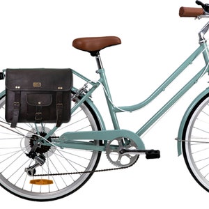 Toys & Games, Sports & Outdoor Recreation, Bikes & Cycling, Panniers, double panniers, bicycle panniers, bike panniers, saddlebags, leather panniers, panniers,gifts for cyclists, bike accessories,bicycle gear, classic panniers, classic saddlebags