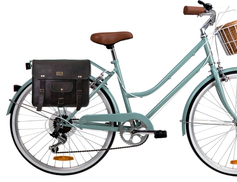 Toys & Games, Sports & Outdoor Recreation, Bikes & Cycling, Panniers, double panniers, bicycle panniers, bike panniers, saddlebags, leather panniers, panniers,gifts for cyclists, bike accessories,bicycle gear, classic panniers, classic saddlebags