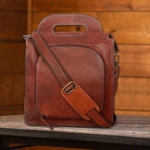 Personalized Genuine Leather Laptop Bag, satchel bag, Bag For ipad Cross Body College Shoulder Bag, Leather Messenger Bag, office bag Men