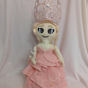 Wicked Glinda Inspired Plush Doll