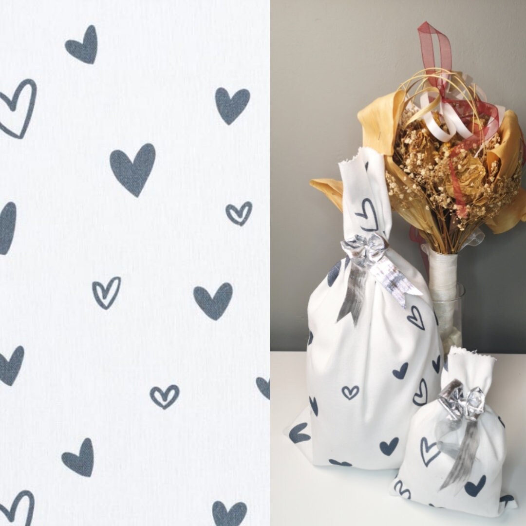 Valentine's Day Tissue Wrapping Paper / Gift Tissue Paper / Hearts