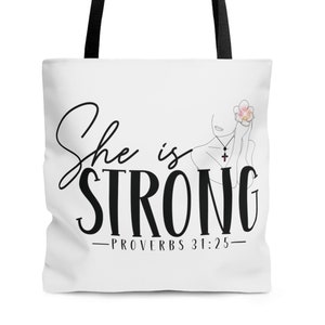 Many Women Do Noble Things Proverbs 31:29 Tote Bag, Bible Verse Bags -  Christ Follower Life