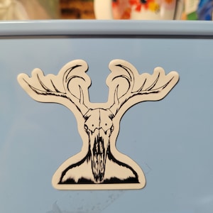 Cryptid Wendigo Fridge Magnet