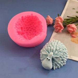 Sheep Soap Mold, DIY Handmade , Soap and Candle Making, 1 Cavity Mould, Silicone, Handcrafts