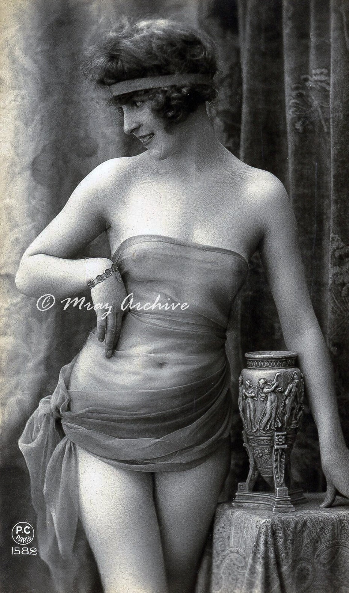 Vintage 1920s French Risqu Budoir Photograph Etsy