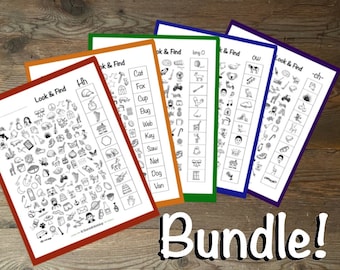 Phonics Look & Find bundle pack