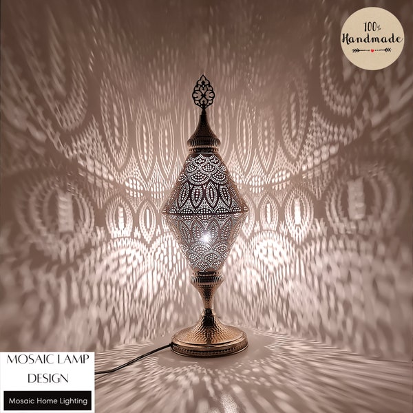 Moroccan Table Lamp Etsy
