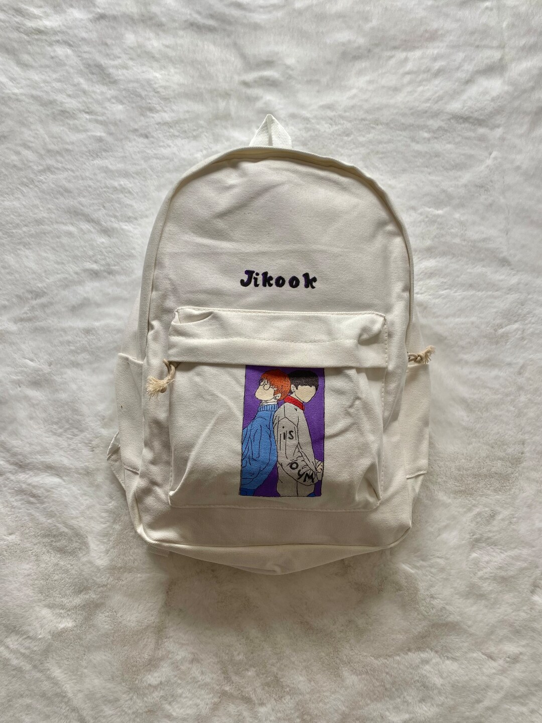 Jikook jimin/jungkook, BTS Backpack Etsy
