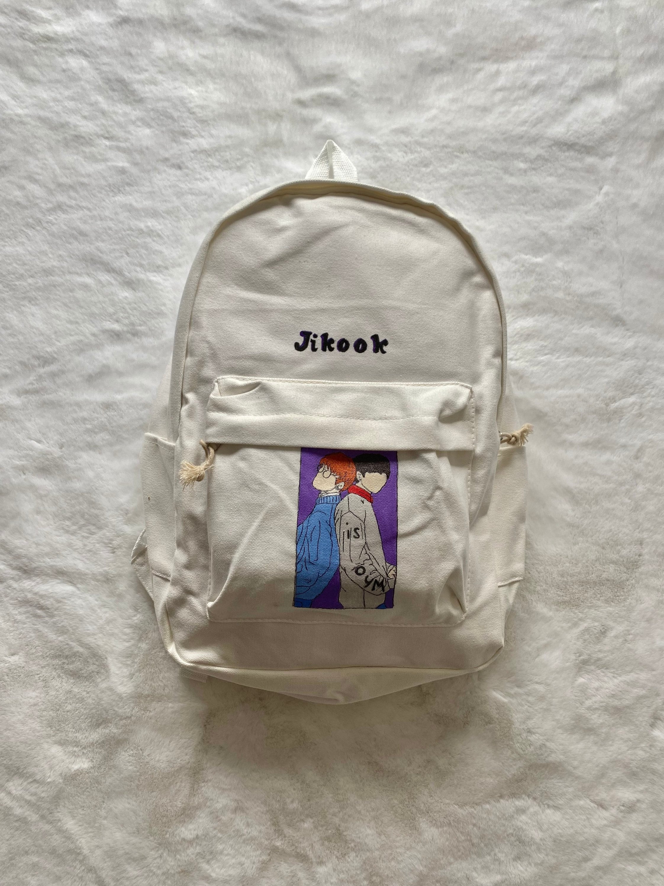 Jikook jimin/jungkook BTS Backpack 