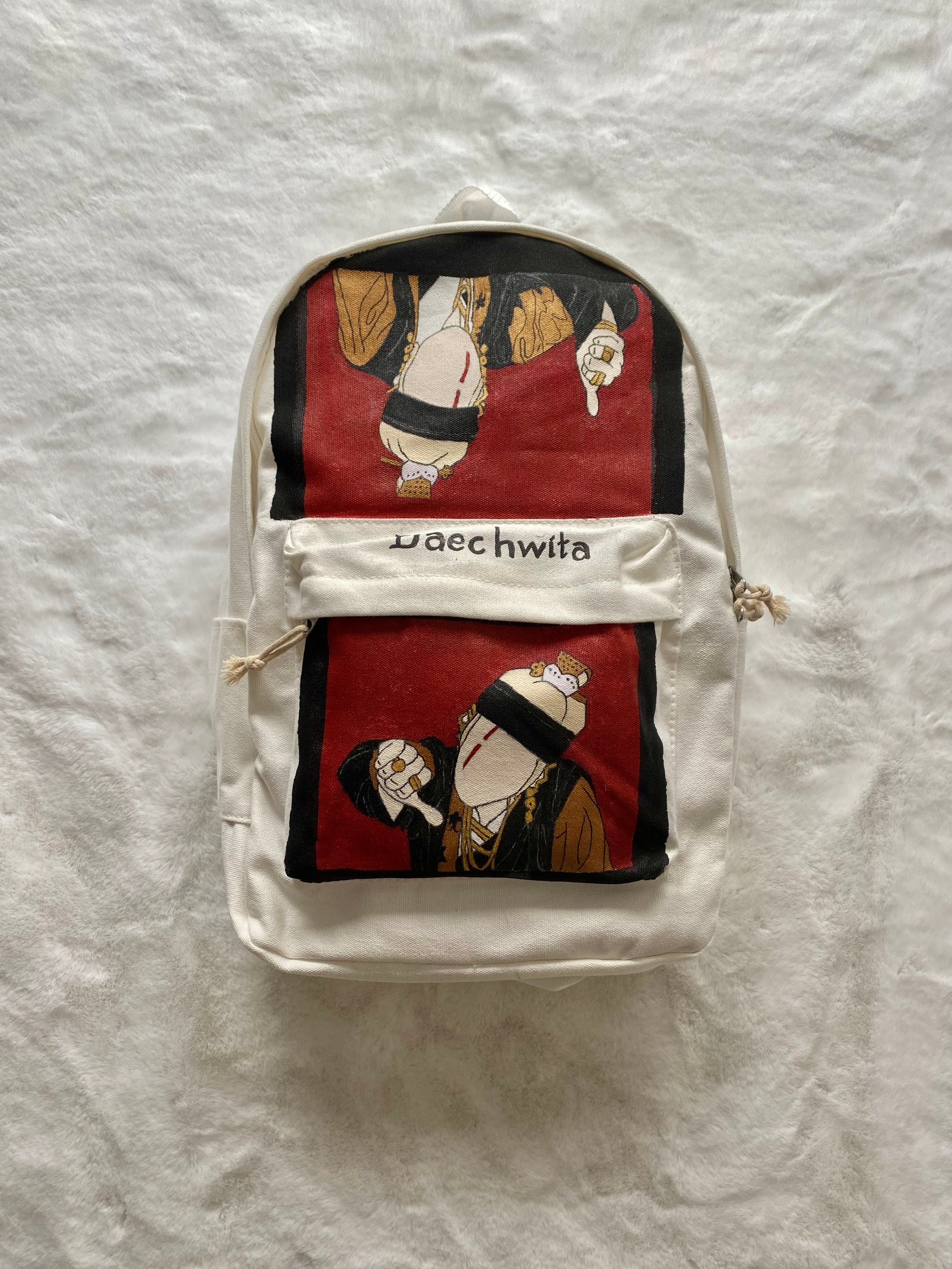 BTS Butter School Backpack Book Bag with free BTS necklace