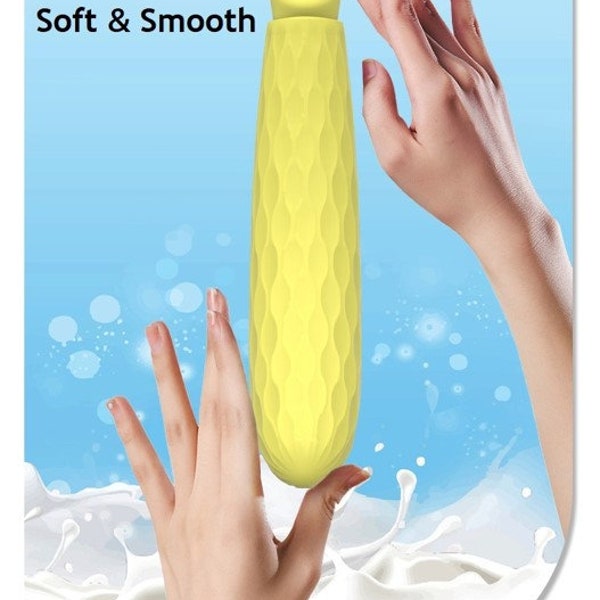 Banana Shaped Vibrator, Wand Massager, Dildo, Adult Toy for Women, Cordless, Portable